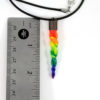 Pride Horn Earrings, Rainbow - Image 5