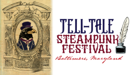 Logo of Tell-tale Steampunk Festival
